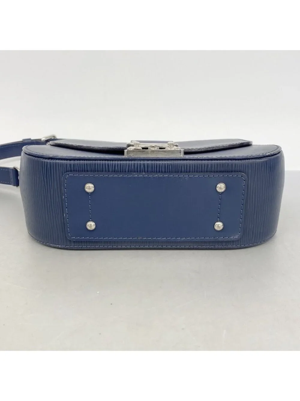 Louis Vuitton Handbag Epi Eden PM Andigo Blue 2-Way Bag